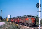 GMO 811A 803A 807A and a fourth F-unit with a manifest train 